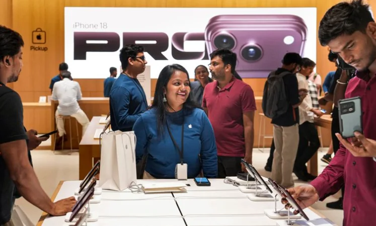 iPhone 18 Pro Series Goes On Sale In India, Long Queues Outside Apple Stores