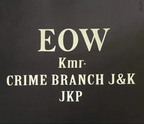 J&K Crime Branch Files Chargesheet Against Man Accused of Bribing Officer to Influence Probe