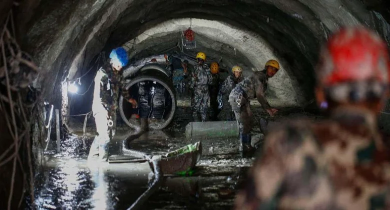 Nepal Floods: Rescue Teams Clear 70 Metres of Debris to Reach 6 Trapped Workers
