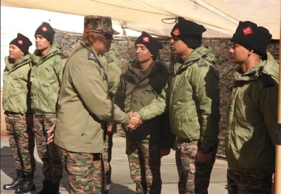 Northern Army Commander Reviews Troops’ Operational Readiness in Ladakh