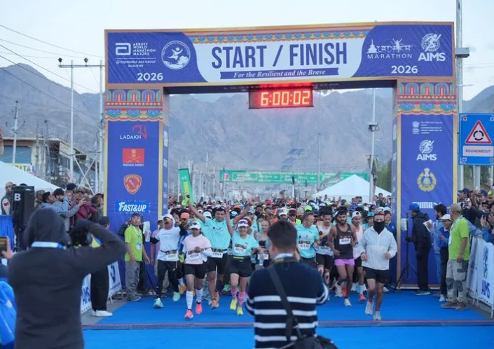 Nikhil Singh Wins Ladakh Marathon, Credits Mental Strength and Strategy for Victory