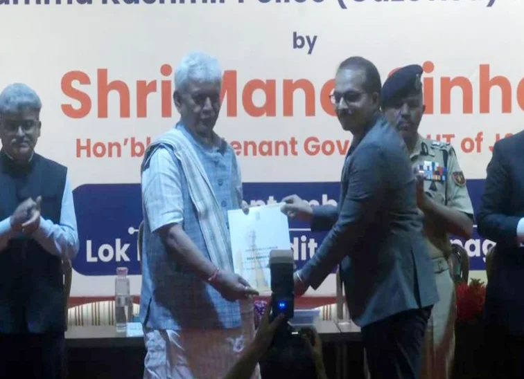 Badge On Uniform Symbolises Service, Not Authority: LG Sinha To 29 Newly Recruited DySPs