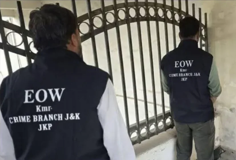 EOW Kashmir Chargesheets Kupwara Man in Job Fraud Case