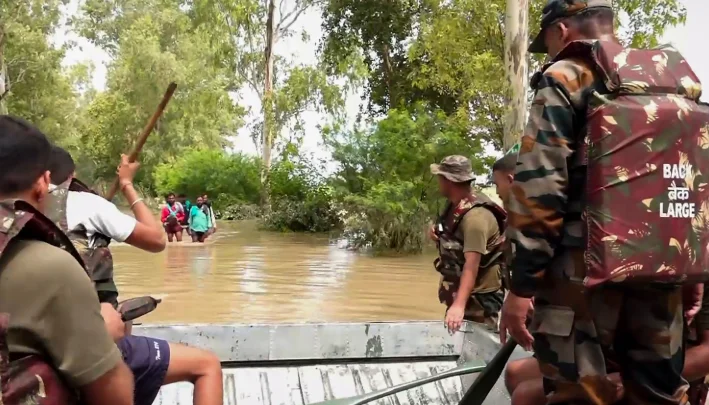 Army Rescues Teenage Girl Found Floating In Poonch’s Mendhar Nala