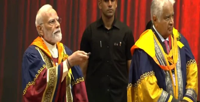 PM Modi Says He Hoped to See More Women Medallists at IIT Delhi Convocation