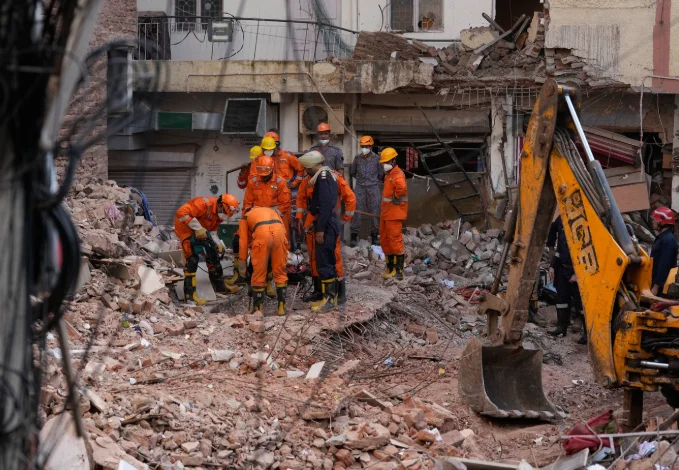 Delhi building collapse: Survivors, their kin struggle with aftermath