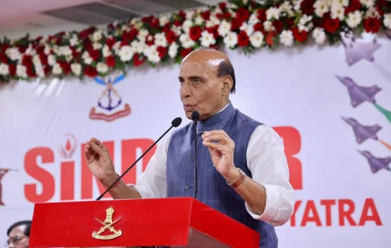 Operation Sindoor showed India will go to any extent to protect citizens: Rajnath