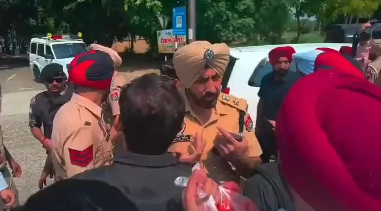 Ravneet Bittu Detained in Ludhiana After Protest Near Bhagwant Mann’s Cavalcade