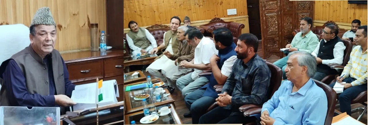 Speaker Rather chairs All Party cum BAC meeting ahead of Autumn Session
