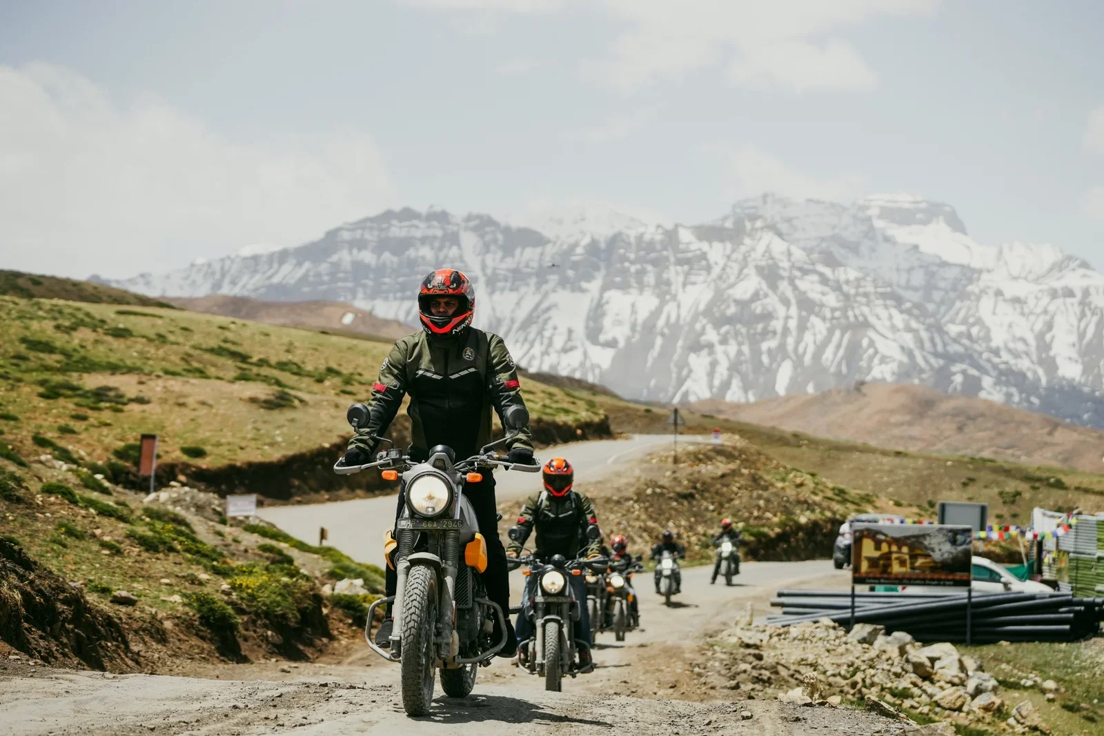 2,400-km ‘Ladakh Odyssey’ Bike Expedition Flags Off Across Frontier Regions