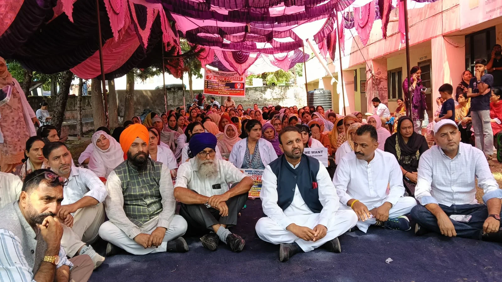 NHM Employees’ Strike Enters 9th Day, Extended by Another 72 Hours