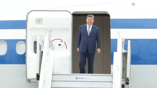 Chinese President Xi Jinping Arrives In Delhi For BRICS Summit