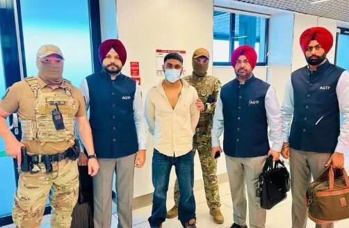 Punjab Police Secures First Extradition From Europe, Brings Back Gang Operative