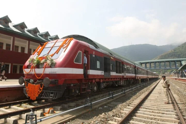 Katra-Banihal rail section speed limit increased to 100 Kmph